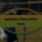 ক্রিকেটের বিখ্যাত ইনিংস Quiz